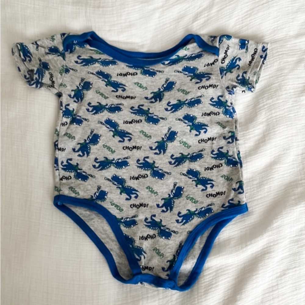 4/$20 Dinosaur Bodysuit | Monkey Bars | 3-6 Months